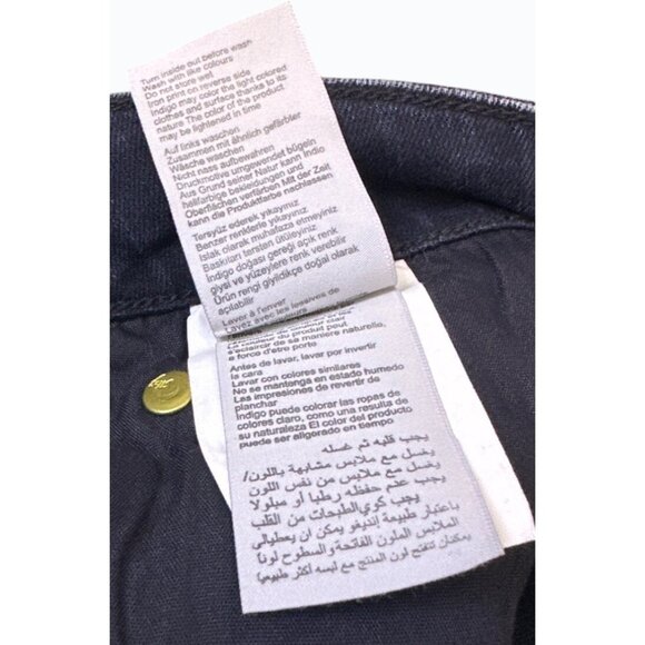 NWT Mavi Gold Stretch Tess High Rise Soft Jeans Medium Dark Wash Size 27 - Picture 12 of 14